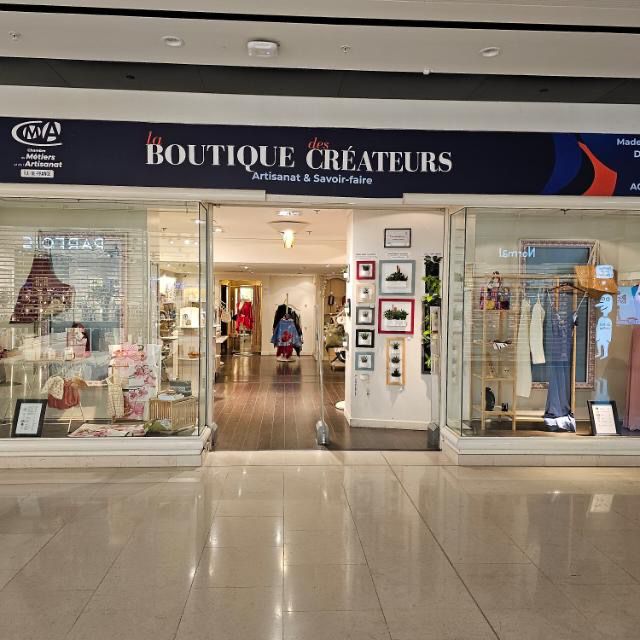 La Boutique des Créateurs au centre commercial les 3 Fontaines à Cergy